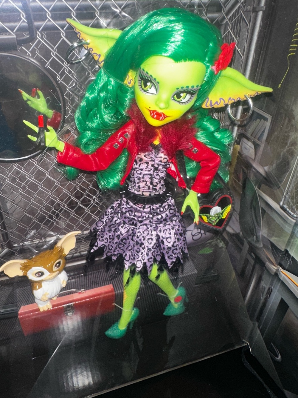 Greta Gremlin Monster High Skullector Doll